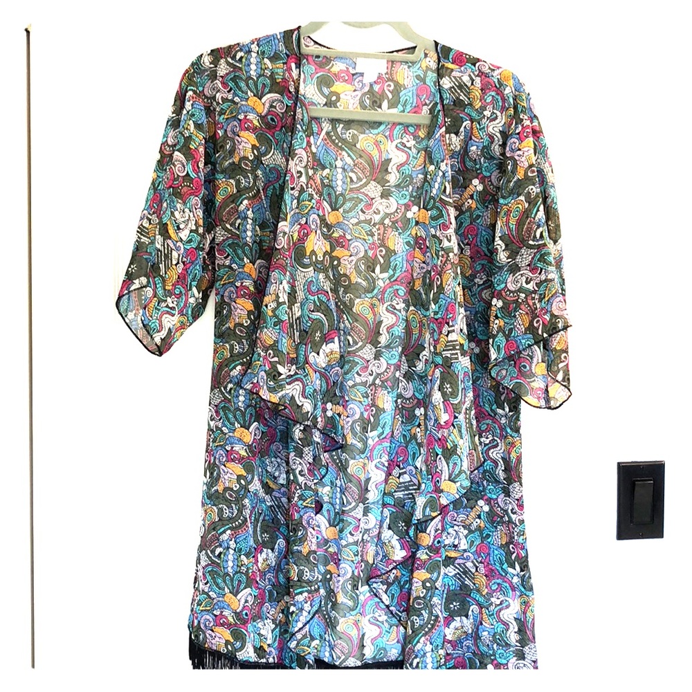 LuLaRoe Monroe Kimono, small
